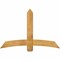 Ekena Millwork Bellingham Rough Sawn Timber Gable Bracket, Western Red Cedar, 60"W x 40"H x 2"D x 6"F, 16/12 Pitch GBW060X40X0206BEL00RWR - alternate 1